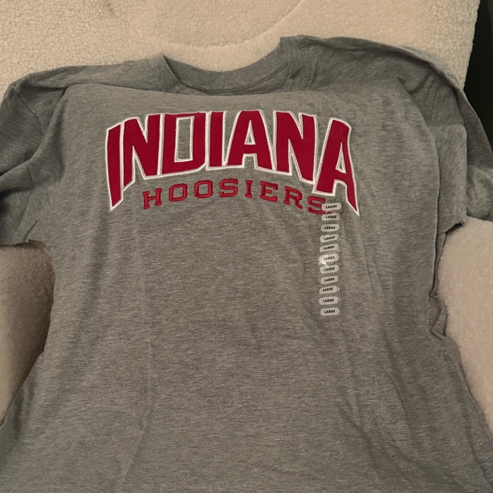 Indiana Hoosiers Gray Short Sleeve Tee